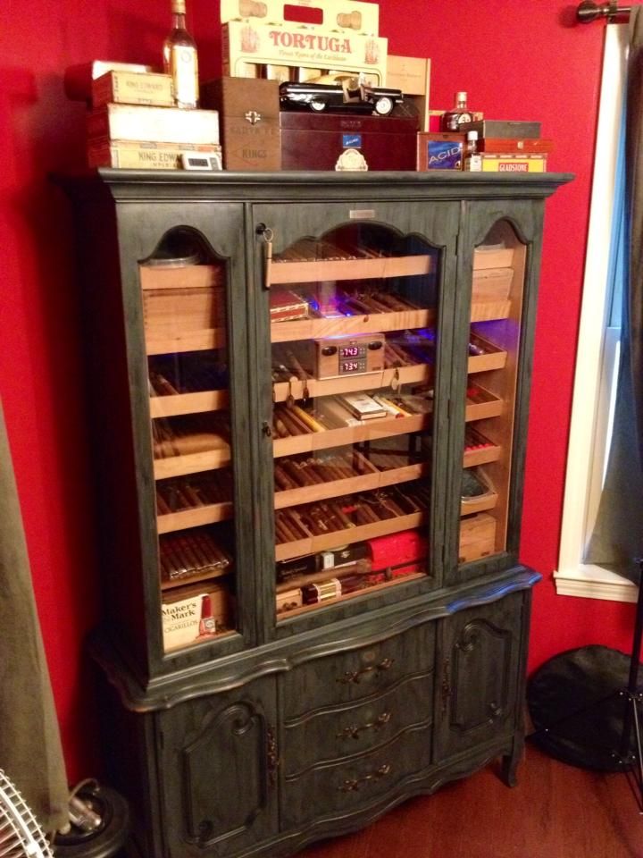 China Hutch Humidor Conversion with Pics! Page 3 Humidor Tutorial